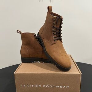 Patina Leather Boots